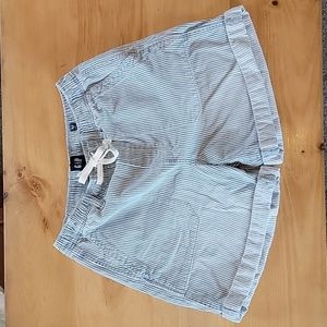 Tall- Like New Elastic Striped Shorts